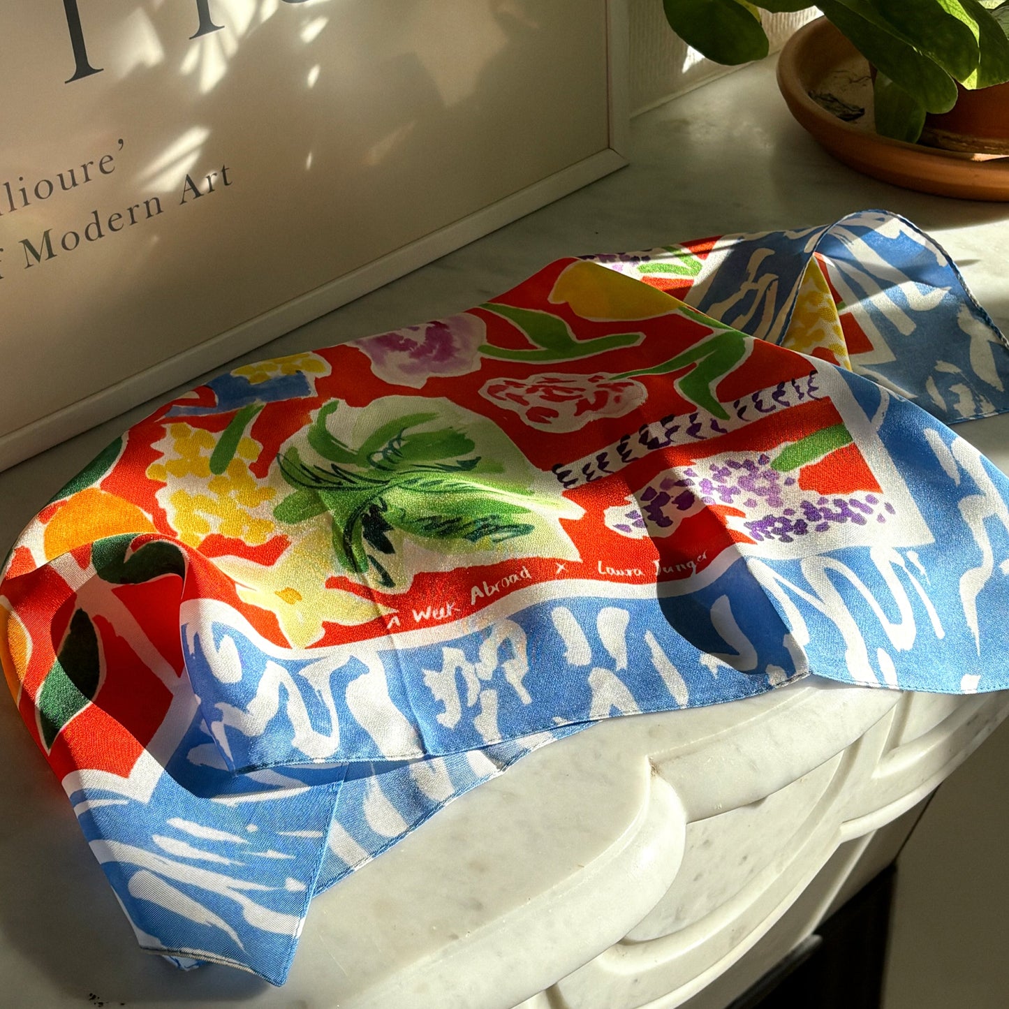 Foulard AWA X LAURA JUNGER