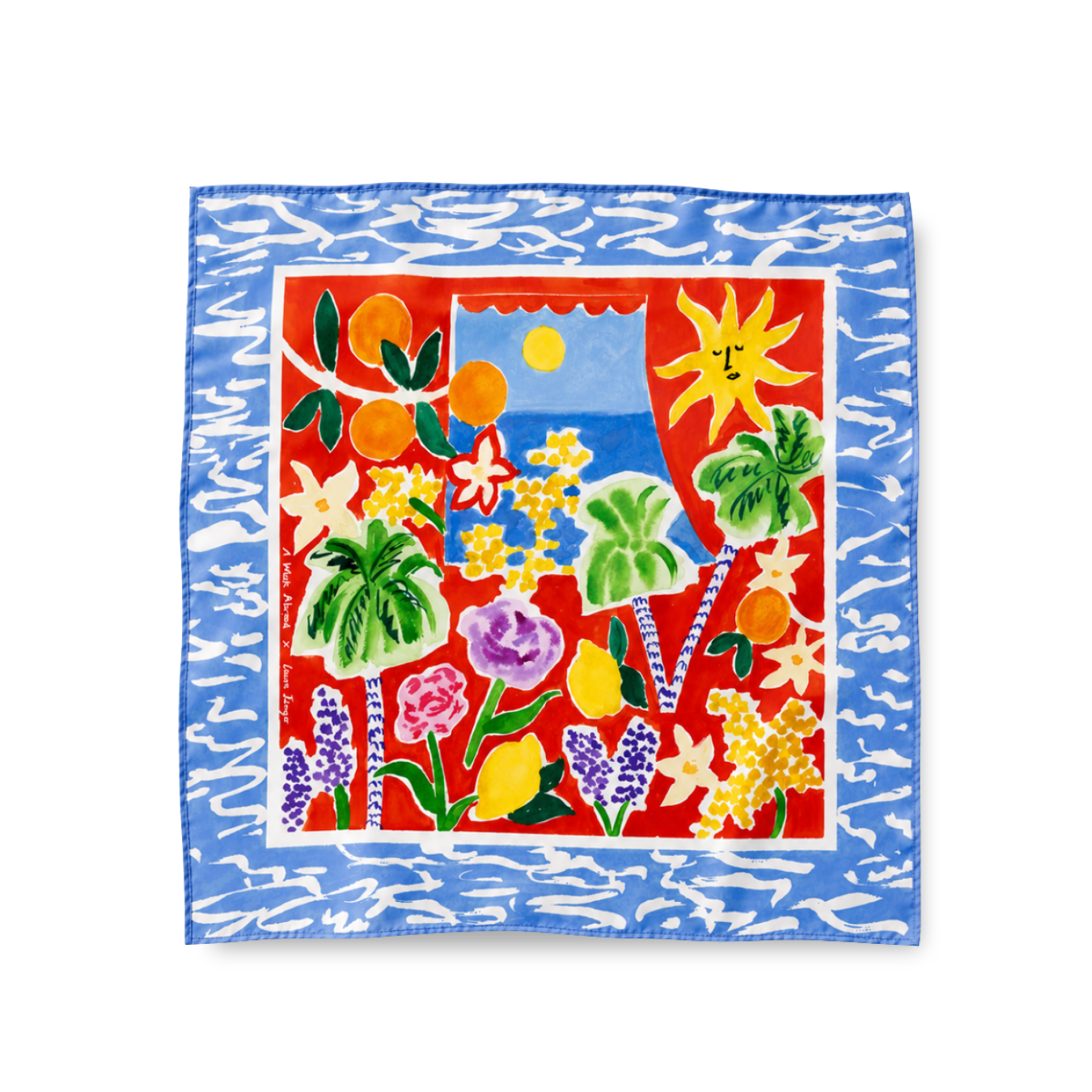 Foulard AWA X LAURA JUNGER